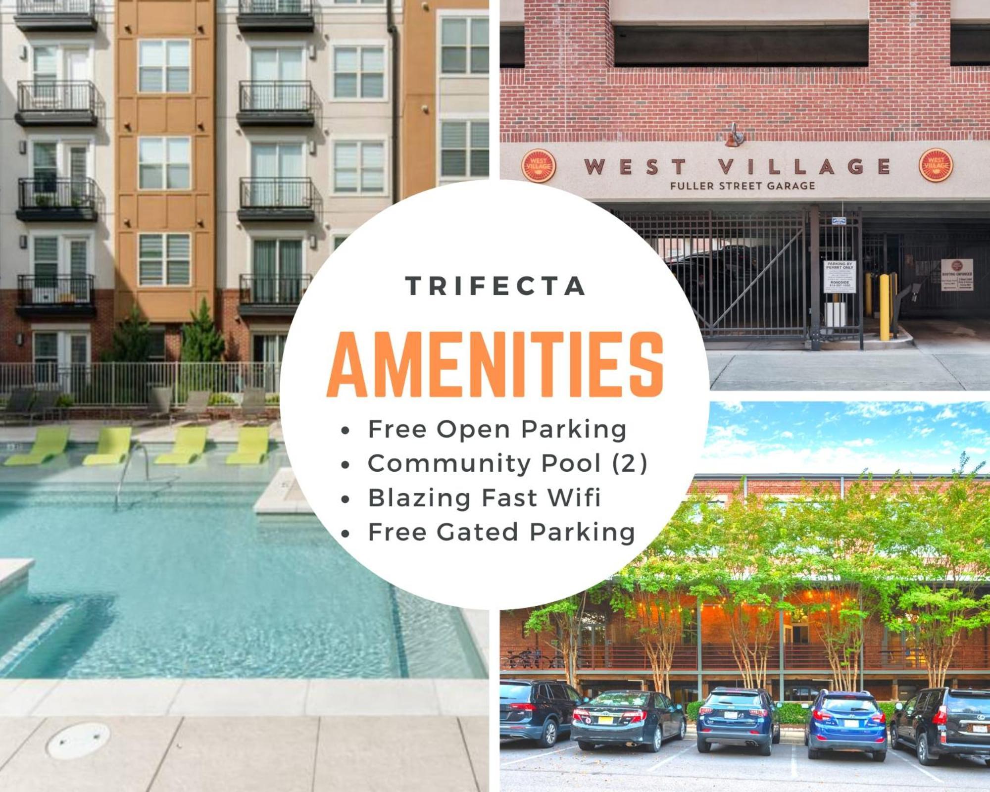 Апартаменты Trifecta Historic Brick 2Br Getaway Superhost Дарем Экстерьер фото